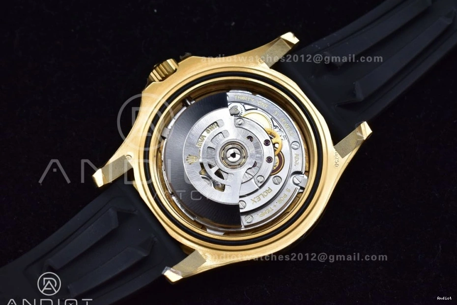 Black Ceramic 1:1 on 3D Edition Best Rubber Strap Yacht-Master VSF VS3235 42mm Black Bezel 226658 0410